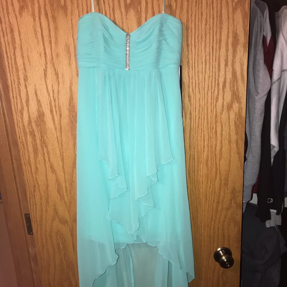 Strapless high low vintage dress 2000’s